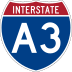 Interstate A-3 marker