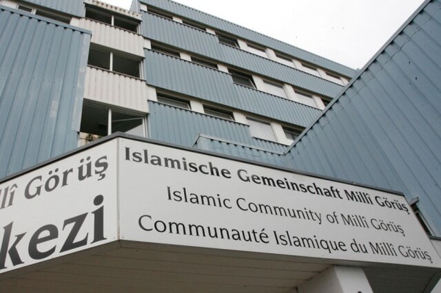 Head office of the Islamic Community Milli Görüş in Köln, Germany.