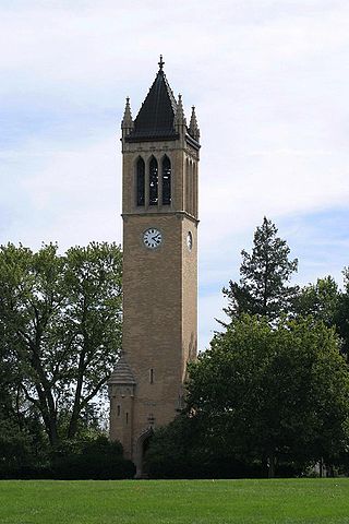 <span class="mw-page-title-main">Campanile (Iowa State University)</span> Bell tower in Ames, Iowa, US