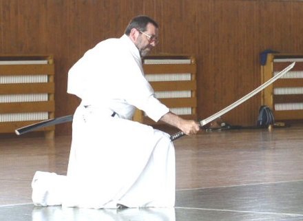 Solo training of kata is the primary form of practice in some martial arts, such as iaido.