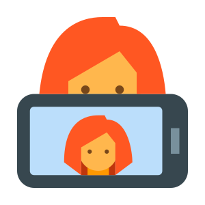 Icons8 flat selfie.svg