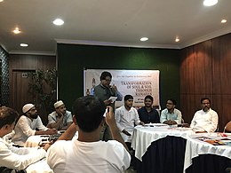 إفطار جماعي نظمته المنظمة الإسلامية لطلاب الهند فرع غرب البنغال.