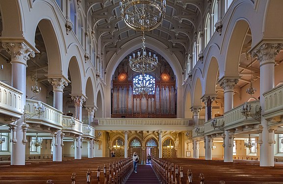Interior of the St. John Church, Helsinki