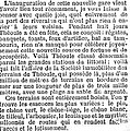 L'inauguration de la gare de Théoule (journal Le Figaro du 12 septembre 1883).