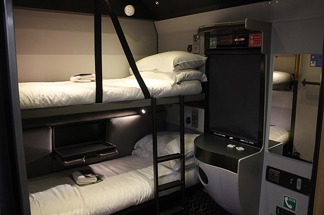 The accessible berth introduced in 2018
