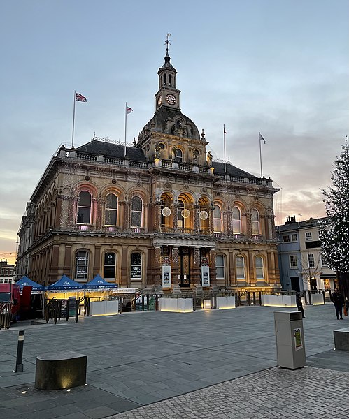 Ipswich Town Hall, a fine example of their work