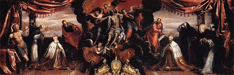 File:Jacopo Tintoretto - The Dead Christ Adored by Doges Pietro Lando and Marcantonio Trevisan (detail) - WGA22628.jpg