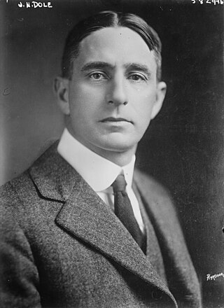 <span class="mw-page-title-main">James Dole</span> American food industrialist (1877–1958)