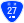 国道27号標識