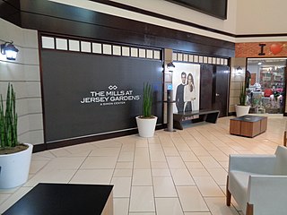 The Mills at Jersey Gardens Indoor outlet mall in Elizabeth, New Jersey