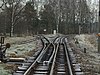 Dual gauge track near Dolní Skrýchov in 2009