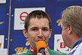 Jochen Summer bei der bekanntgabe seines Rücktritt vom Profi Radsport