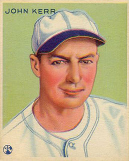 John Kerr (baseball) professional baseball player