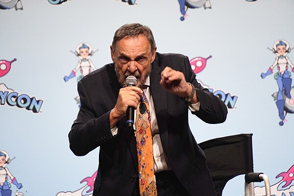 John Rhys Davies at Galaxy Con Richmond in 2023