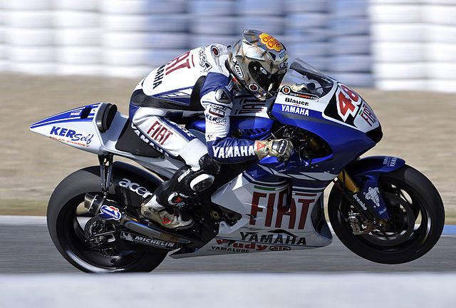 Lorenzo during pre-season testing at Jerez