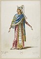 English: Jules Massenet - Le roi de Lahore - costume design by Eugène Lacoste 08 - 8. Dame des choeurs, paradis d'Indra