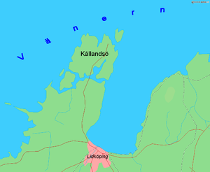 Location of Kållandsö