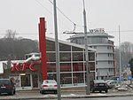 A KFC restaurant in Vilnius, Lithuania.