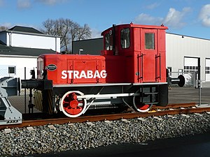 Deutz Nr. 56863 als Denkmal in Freital-Potschappel