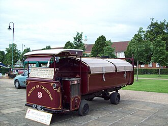 Many Shelvoke and Drewry Freighters were used for waste collection, as in this example. KP 7670 Folkestone Freighter.jpg