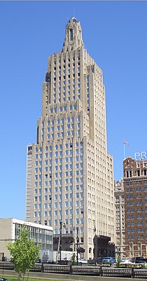Kansas City Power and Light Building 1931.jpg
