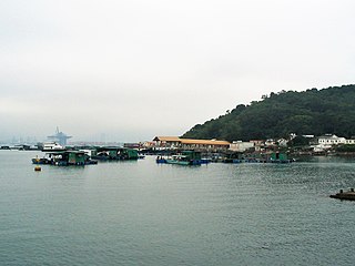 Kat O Island in north-east Hong Kong