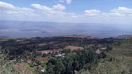 Escarpment panorama viewed from Iten View Point