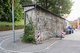 Kempten, An der Stadtmauer, Gegenüber Nr. 4, Stadtmauer 20170628 001