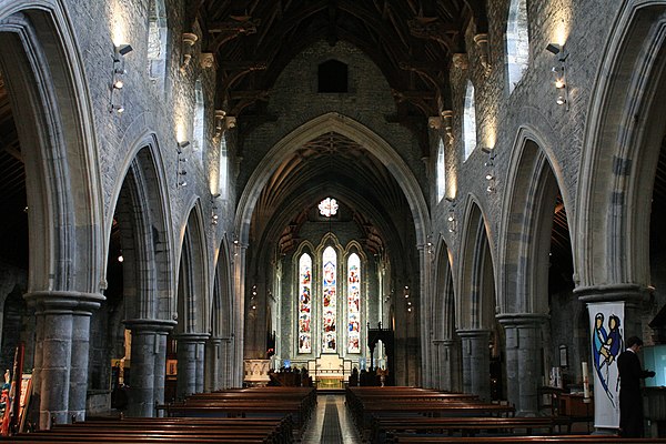 Interior of the church