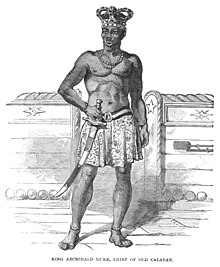 King Archibald Duke, Chief of Old Calabar ILN-1850-0622-0005.jpg