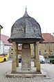 This is a picture of the Bavarian Baudenkmal (cultural heritage monument) with the ID D-6-78-150-111 (Wikidata) Kriegerdenkmal, Unterspiesheim, Gemeinde Kolizheim, Unterfranken, Deutschland