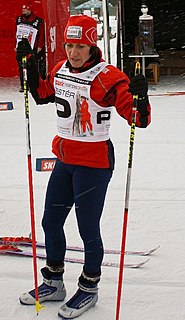 Květa Jeriová Czech ski runner and educator