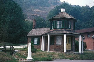 La Vale Tollgate House building in Allegany County, Maryland, United States