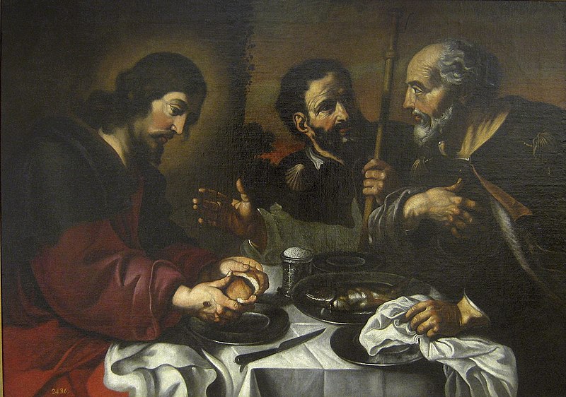 File:La Cena de Emaús, anónimo del siglo XVII (Museo del Prado).jpg