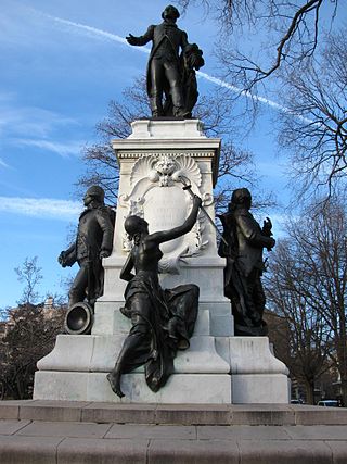 <span class="mw-page-title-main">Statue of the Marquis de Lafayette (Washington, D.C.)</span> Statue by Alexandre Falguière in Washington, D.C., U.S.