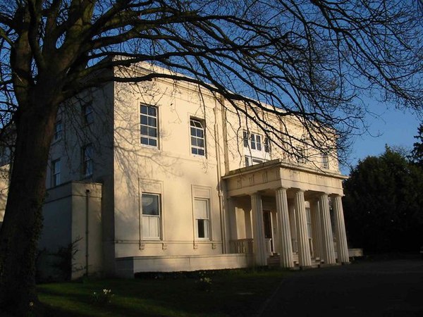 Altered 1806-version of the house across its gardens (park) on the opposite bank which owned the bulk of the land currently considered Laleham Burway.