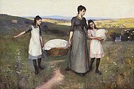 Leon Pole, The Village Laundress, 1891