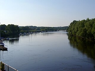 Lesum River in Germany