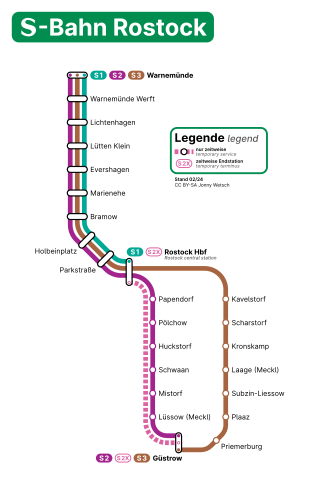 <span class="mw-page-title-main">Rostock S-Bahn</span>