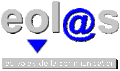Premier logotype d'Eolas, 1996-1998