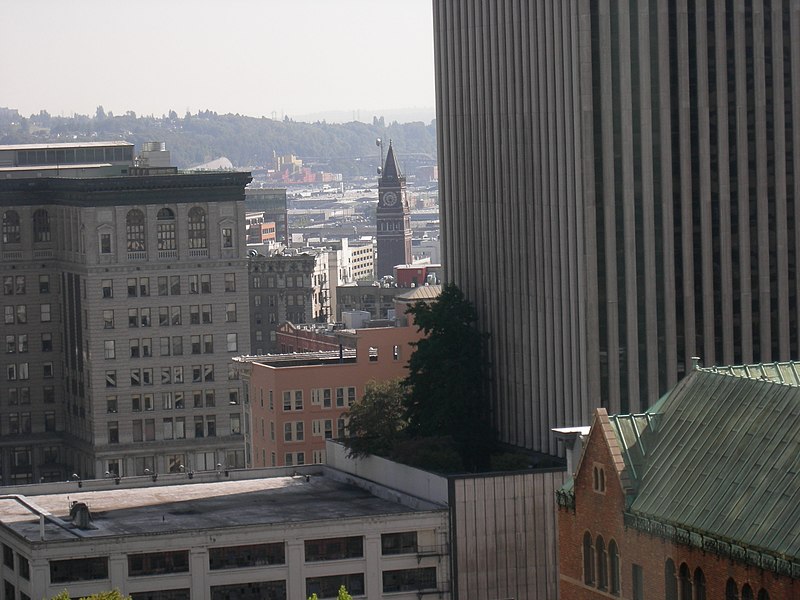 File:Looking south from Seattle Central Library 01.jpg