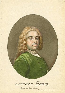 Джованни Лоренцо Сомис, портрет работы Шарля ван Лоо