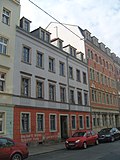 Apartment building in closed development