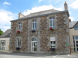The town hall of Luitré