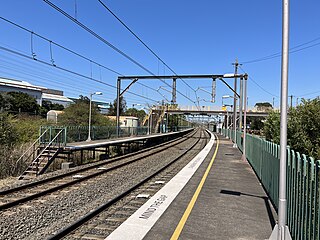 <span class="mw-page-title-main">Lysaghts railway station</span> Railway station in New South Wales, Australia