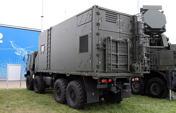 Command post for Pantsir system