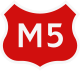 M5 highway shield))