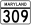 MD Route 309.svg