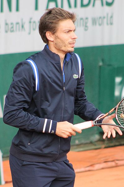 Mahut at the 2016 French Open.