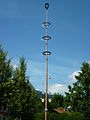 Maibaum in Wörth an der Donau, Bayern